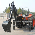 Ce Approved High Quality Tractor Attachment Lwe Series Towable Pto Shaft Drive Side Shift Hydraulic Mini Garden Backhoe for 20-120HP Tractor